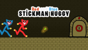 Red and Blue Stickman Huggy